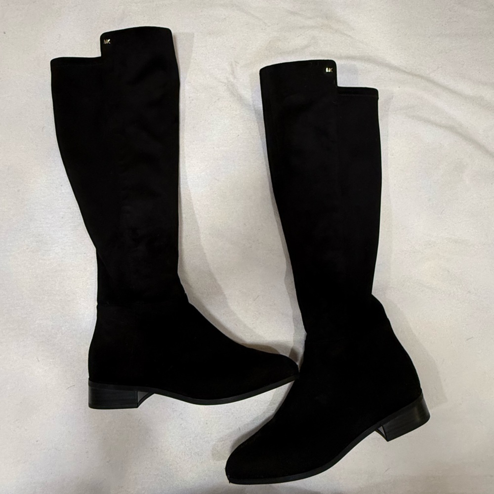 Michael Kors Black Knee-High Boots